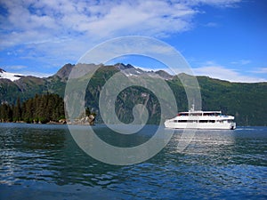 Boat Tour Through Valdez Narrows