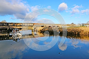 Boat by Town Quay, Newton Abbot, Devon