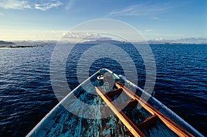 Boat trip on the Indian Ocean, Indonesia