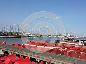 Boat trip, Lake, regatta, yachts, Austria