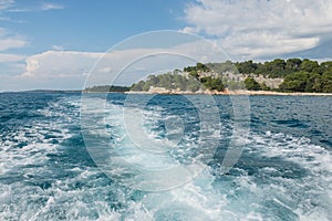 Boat trip near Rovinj