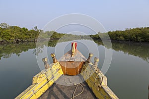 Boat in the Sundarbans