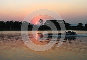 Boat trips on the river Kwai