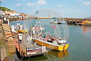 Boat trips in Whitby