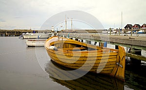 Boat on Ven Island, Sweden photo