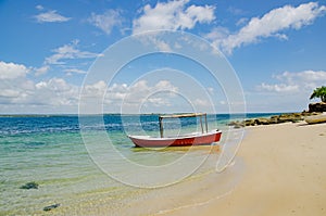 Boat on the water Mozambique