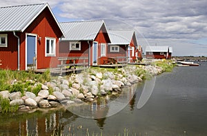 Boathouse in Sweden.