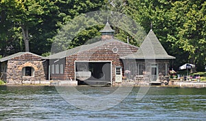 Boathouse in the Thousand Islands America photo