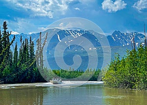 Boating in Alaska photo