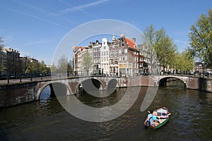 Boating in Amsterdam