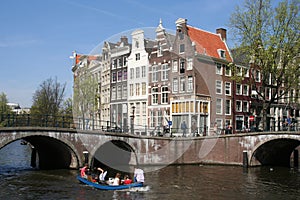 Boating in Amsterdam