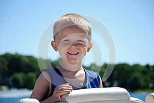 Boating fun photo