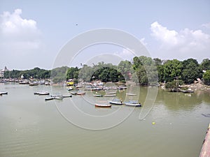 Boating in Ganga river