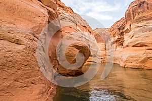 Boating on Lake Powell, Arizona