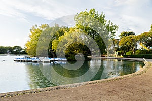 The Boating Lake in South Marine Park