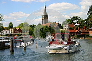 Boating on the Thames at Marlow