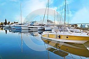 Boats at Alimos Attica Greece