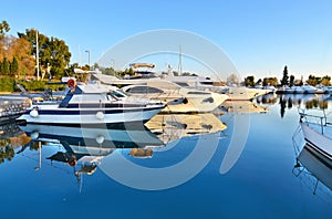 Boats at Alimos Attica Greece