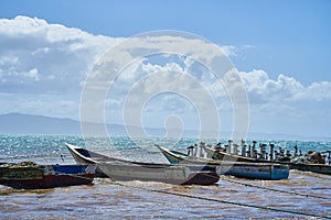 Anclado sobre el Playa 