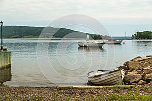 Boats at the Baddeck Waterfront
