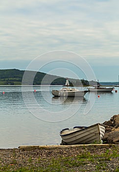 Boats at the Baddeck Waterfront