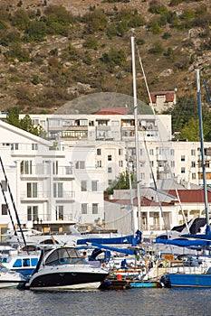 Boats in Balaklava Harbor