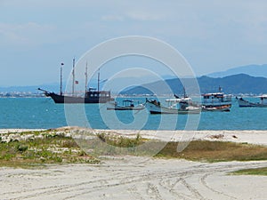 Boats on the beach