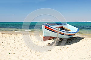 Boats on the beach