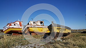 The Boats - Big island of Land of Fire - No man`s land far from civilization