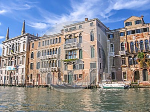 Boats in Canal Grande