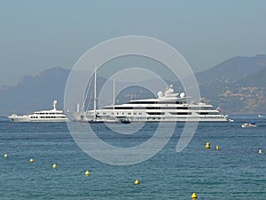 Boats in Cannes photo