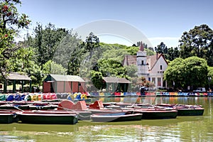 Boats at a city park