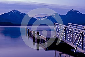 Boats Dock Lake McDonald