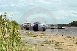 Boats in dockage facilities