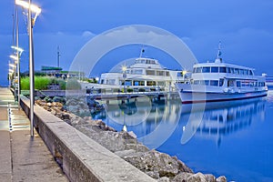 Boats Docking at Port Ouchy