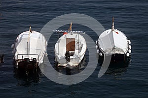 Boats in Dubrovnik harbor