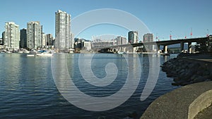 Boats in False Creek, Vancouver