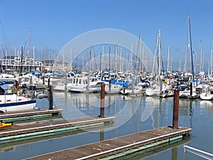 Boats at Fisherman's Wharf, San Francisco