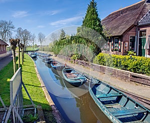 Boats in Giethoorn