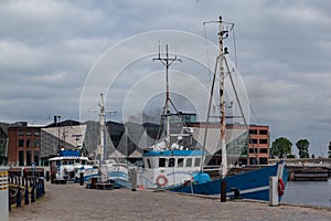 Boats in Helsingor Denmar