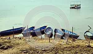 Boats in the lake