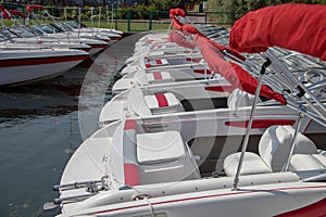 Boats in the Lake Tahoe Marina