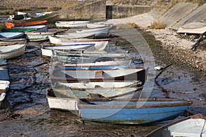 Boats at Leigh-on-Sea, Essex, England