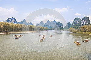 Li River or Li Jiang, China photo