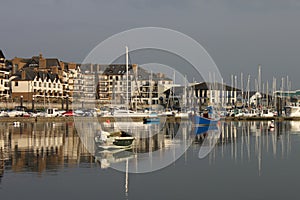 Boats at Malahide marina 2