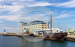 Boats at Malmo seaport