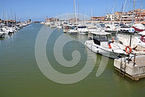 Boats in Marina