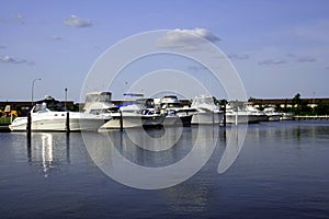 Boats in Marina, Freeport