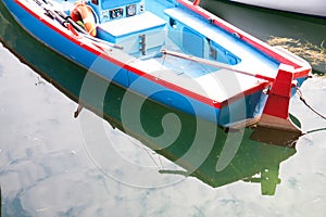 Boats moored in the dock of Lake Garda