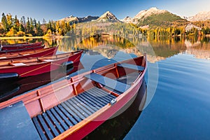 Štrbské jezero Slovensko